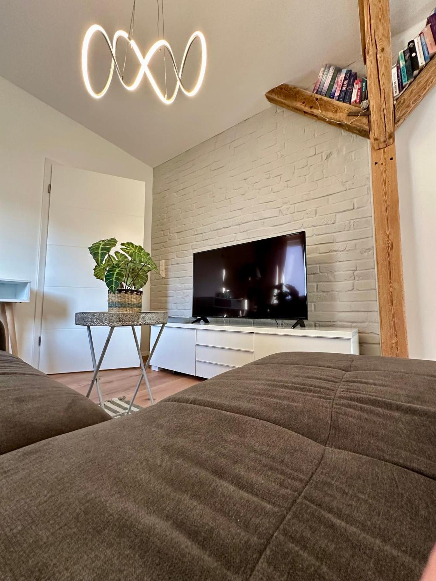 Charmantes Luxus Maisonette- Apartement 바트헤르스필드 외부 사진