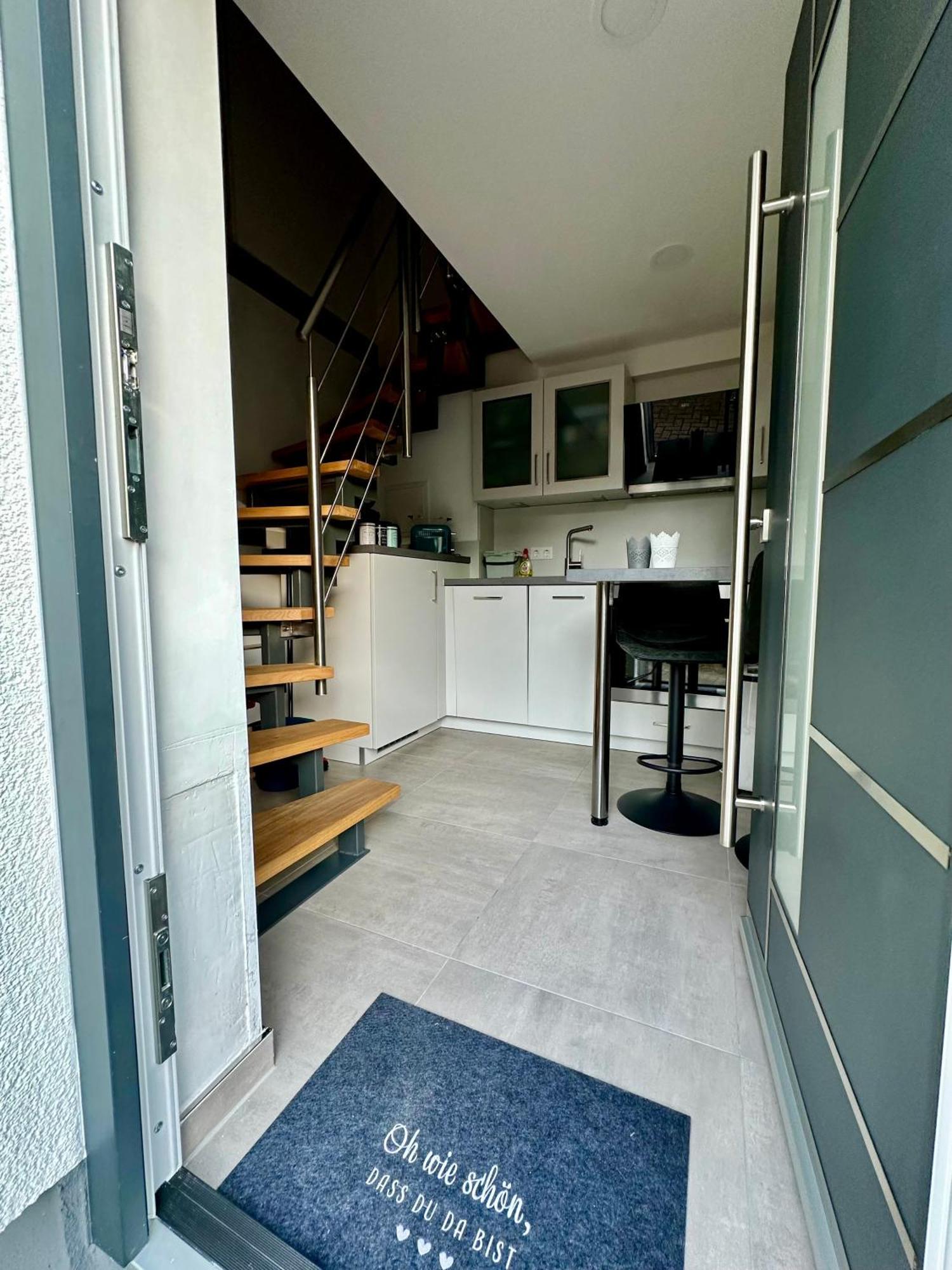 Charmantes Luxus Maisonette- Apartement 바트헤르스필드 외부 사진