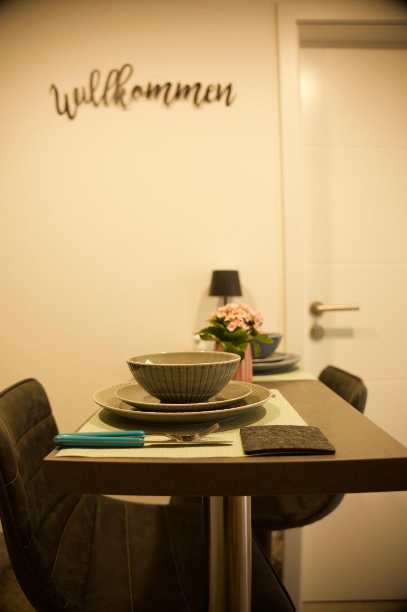 Charmantes Luxus Maisonette- Apartement 바트헤르스필드 외부 사진