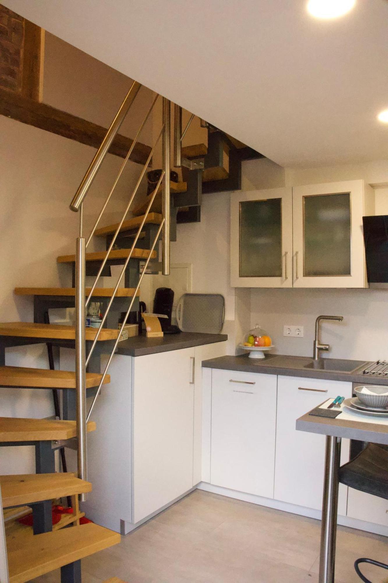 Charmantes Luxus Maisonette- Apartement 바트헤르스필드 외부 사진