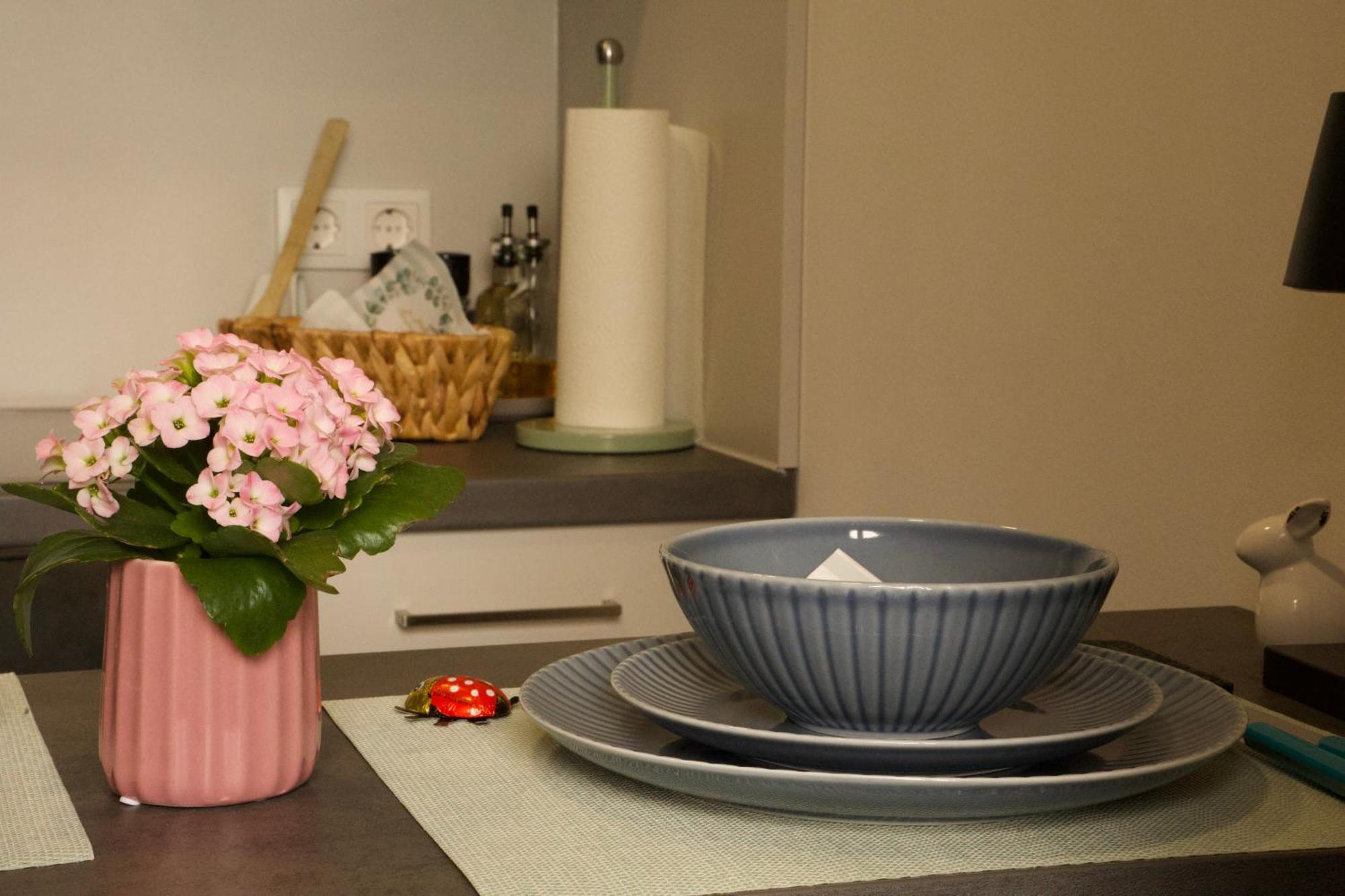Charmantes Luxus Maisonette- Apartement 바트헤르스필드 외부 사진