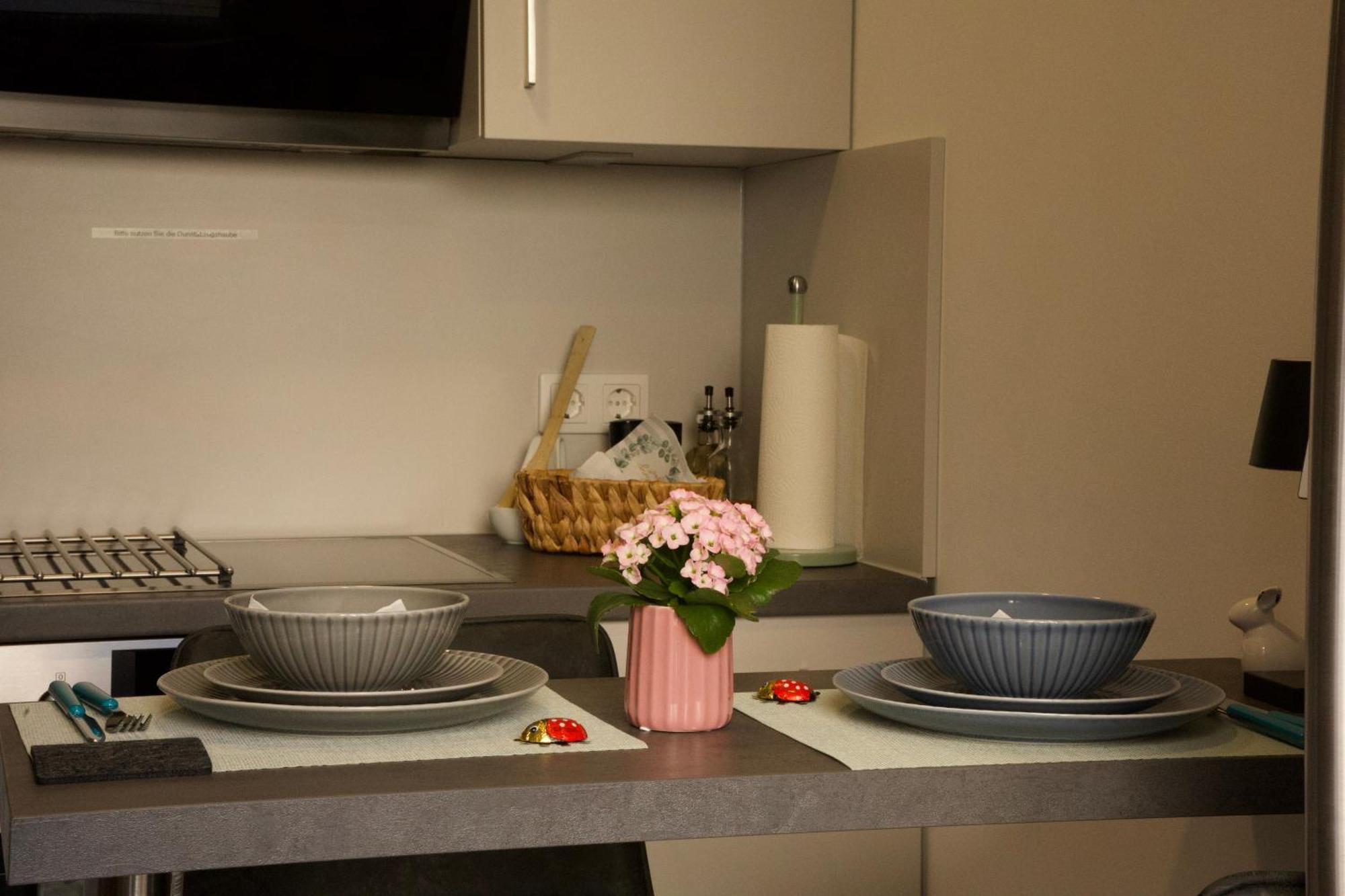 Charmantes Luxus Maisonette- Apartement 바트헤르스필드 외부 사진
