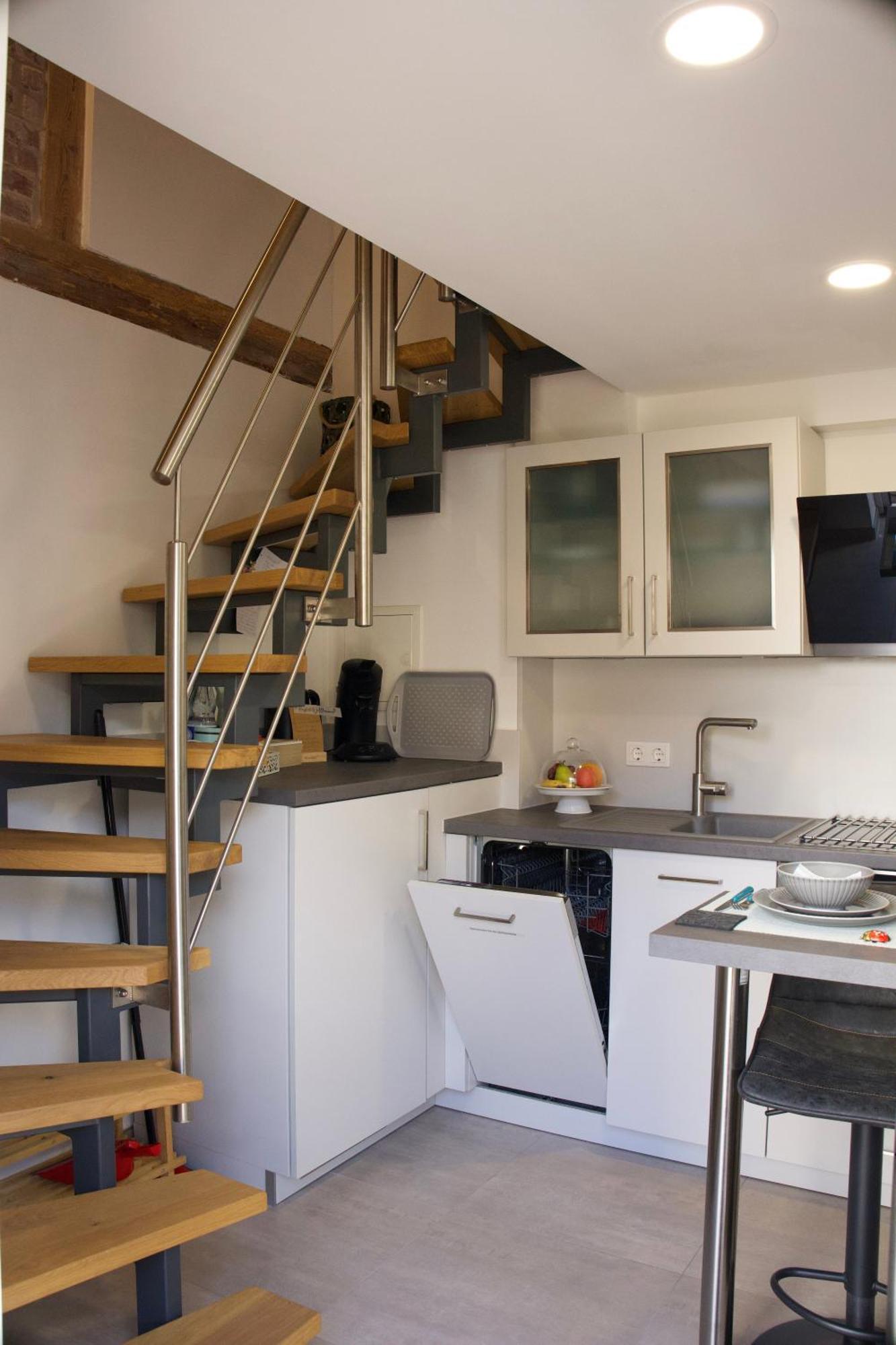 Charmantes Luxus Maisonette- Apartement 바트헤르스필드 외부 사진