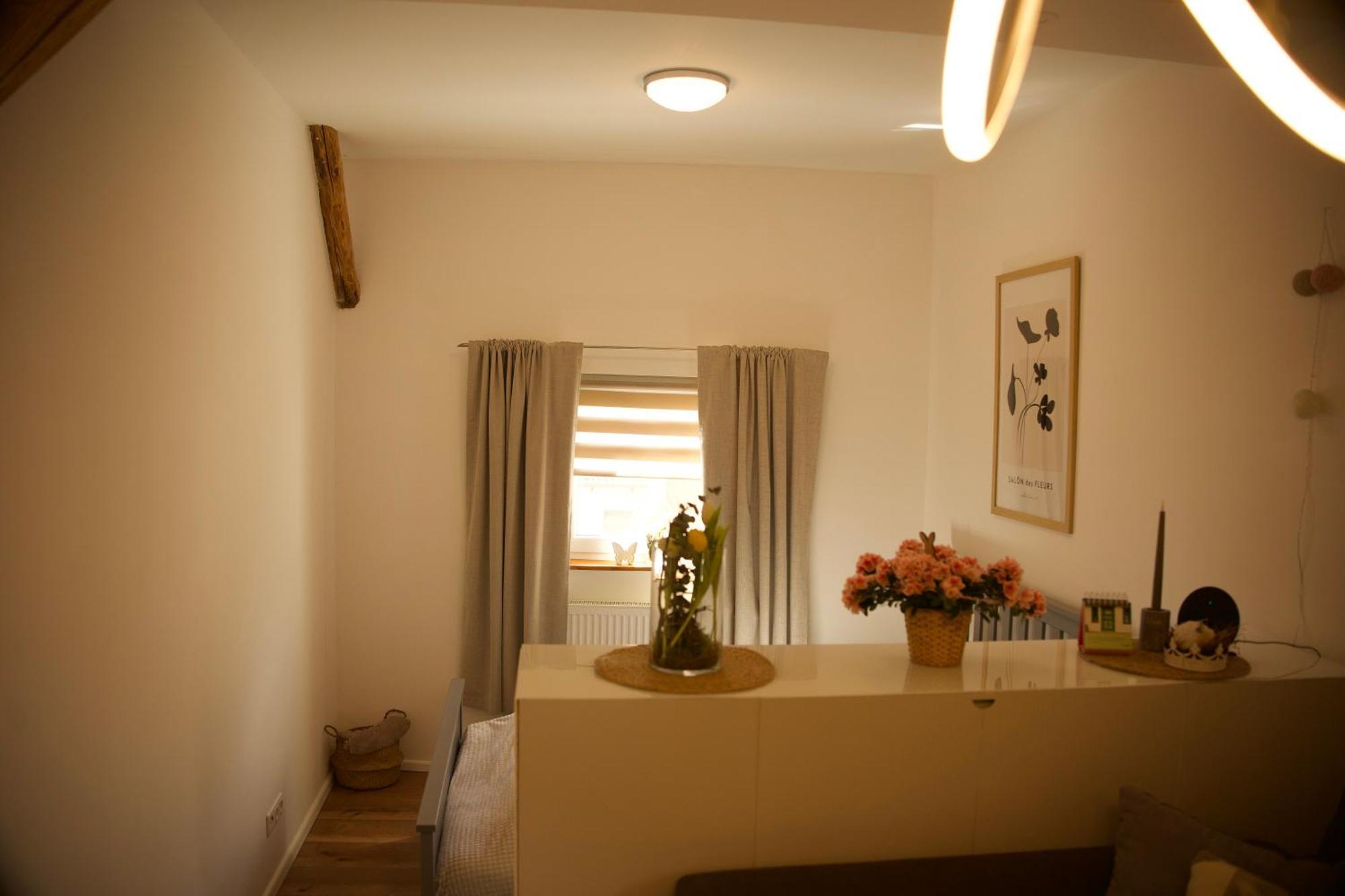Charmantes Luxus Maisonette- Apartement 바트헤르스필드 외부 사진