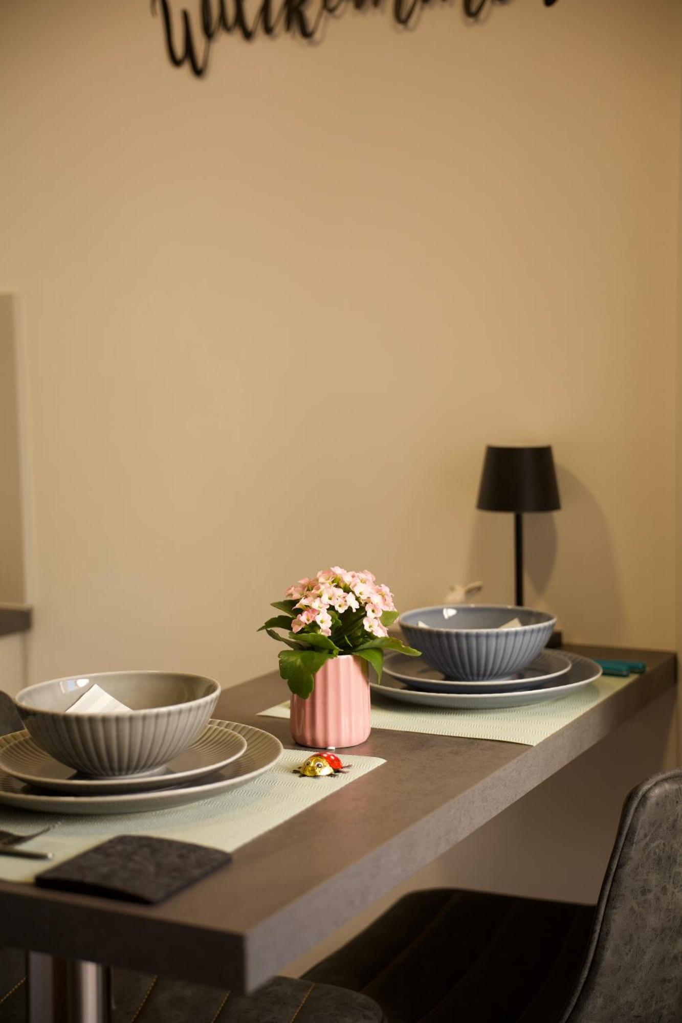Charmantes Luxus Maisonette- Apartement 바트헤르스필드 외부 사진