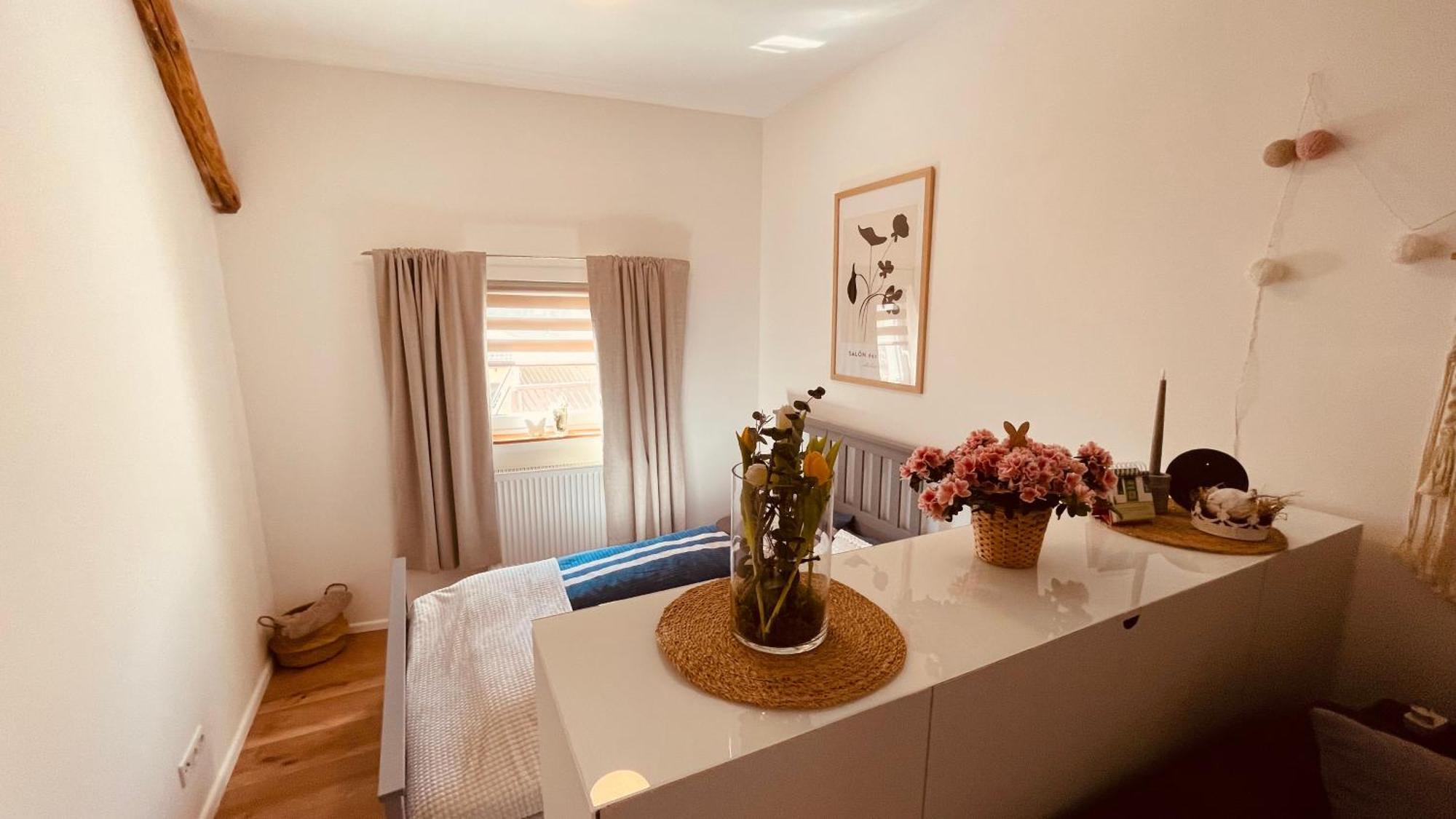 Charmantes Luxus Maisonette- Apartement 바트헤르스필드 외부 사진